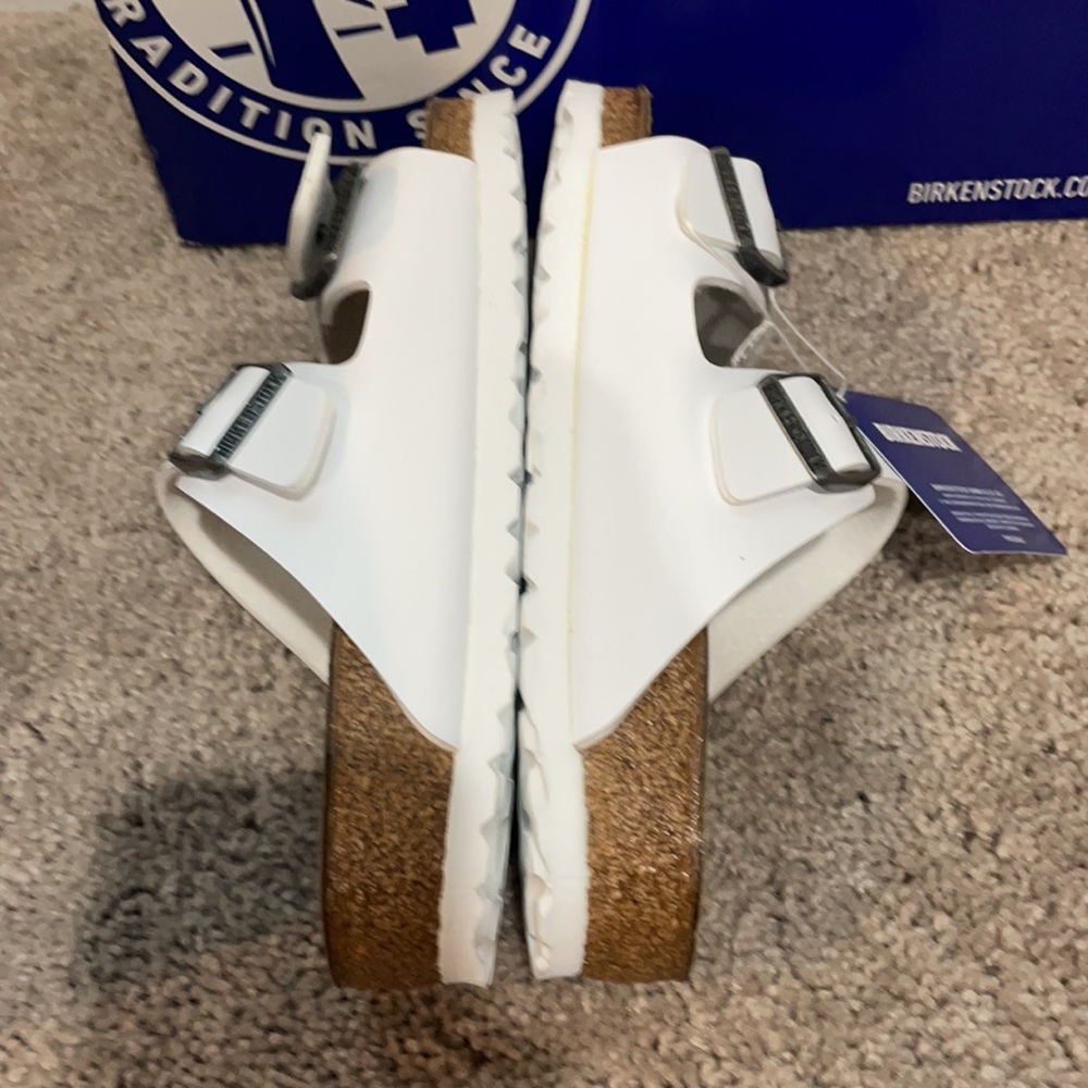 Birkenstock Arizona White asst New - Picture 3 of 8